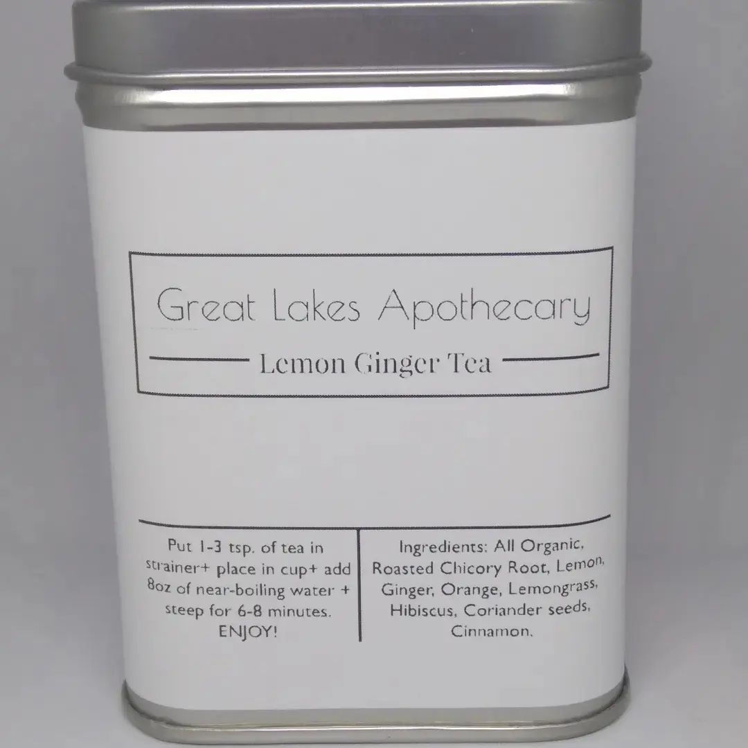 Lemon Ginger Herbal Tea 
