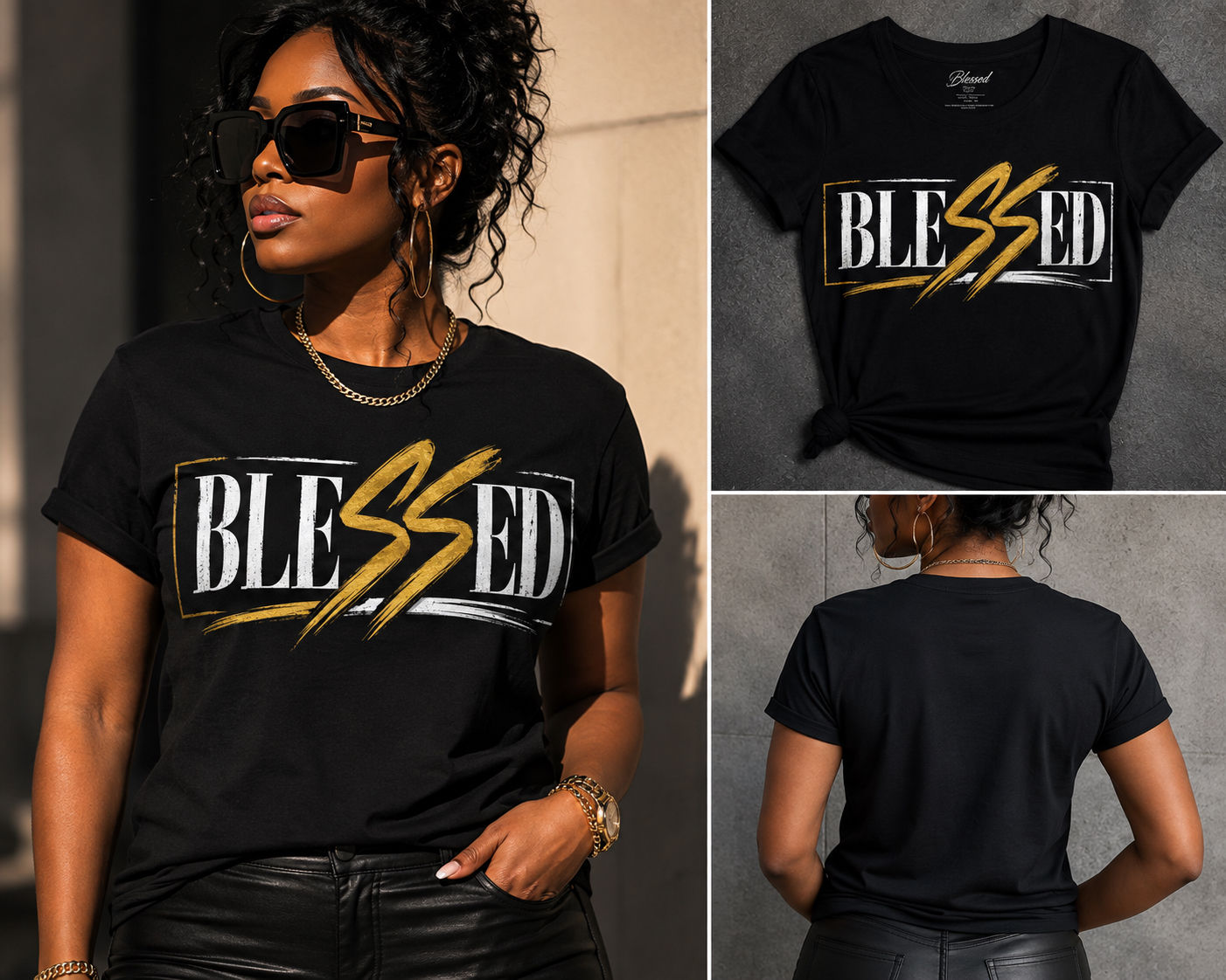 BLESSED Statement Tee’s
