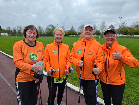Nächster Stop in Hofgeismar für unsere Walking- und Einsteigergruppe