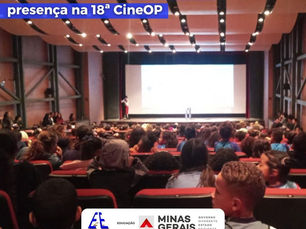 Estudantes da escola marcam presença na 18ª CineOP