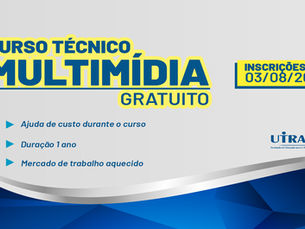 Utramig está com vagas abertas para curso técnico em Multimídia
