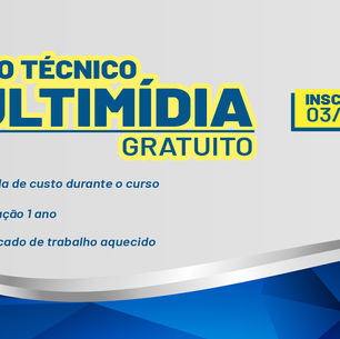 Utramig está com vagas abertas para curso técnico em Multimídia