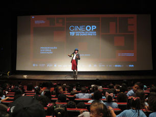 Estudantes da escola participaram da 19ª CineOP