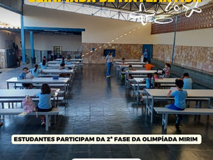 Estudantes participam da 2ª Fase da Olimpíada Mirim – OBMEP