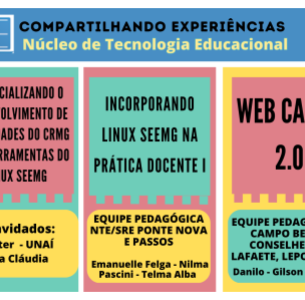 Weboficinas NTE: compartilhando experiências
