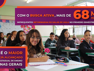 Com o projeto Busca Ativa, Secretaria de Educação consegue trazer mais de 68 mil estudantes de volta
