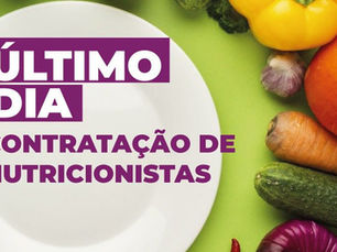Inscrições para contratação de nutricionistas para rede estadual de ensino encerram nesta terça-feir