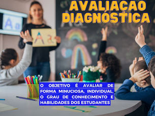 Avaliação Diagnóstica 2023 avalia o grau de conhecimento e habilidades em cada disciplina