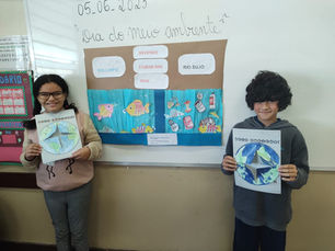 Turma do 4º ano realiza atividades relacionadas ao Dia Mundial do Meio Ambiente