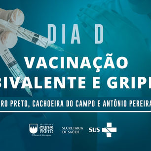 DIA D da vacinação bivalente e contra a gripe acontece dia 20 de maio