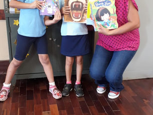 Cantinho de Leitura na turma do 2º ano conta com contribuições de livros