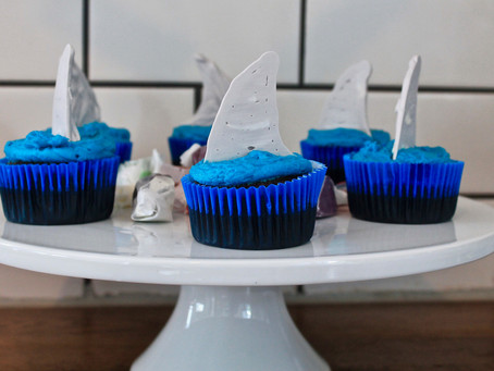 Shark Cupcakes
