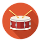 Marching Drum Long-Shadow Badge.png