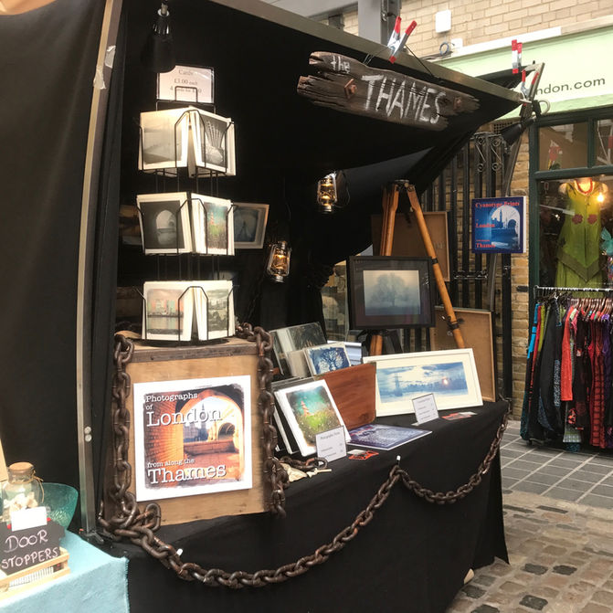 The new market stall at Greenwich Market