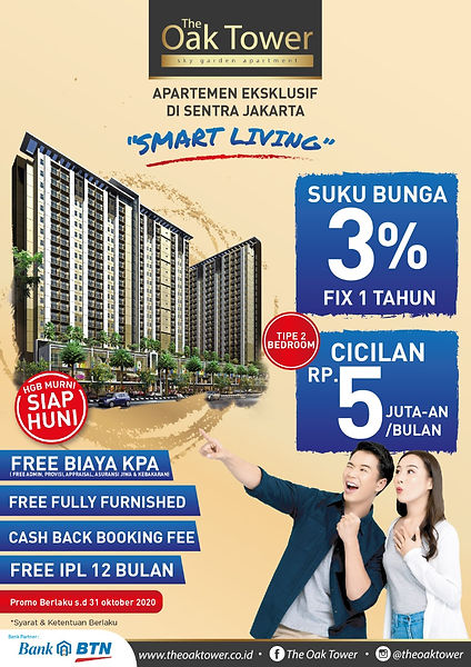 Brosur Apartemen Kelapa Gading The Oak Tower