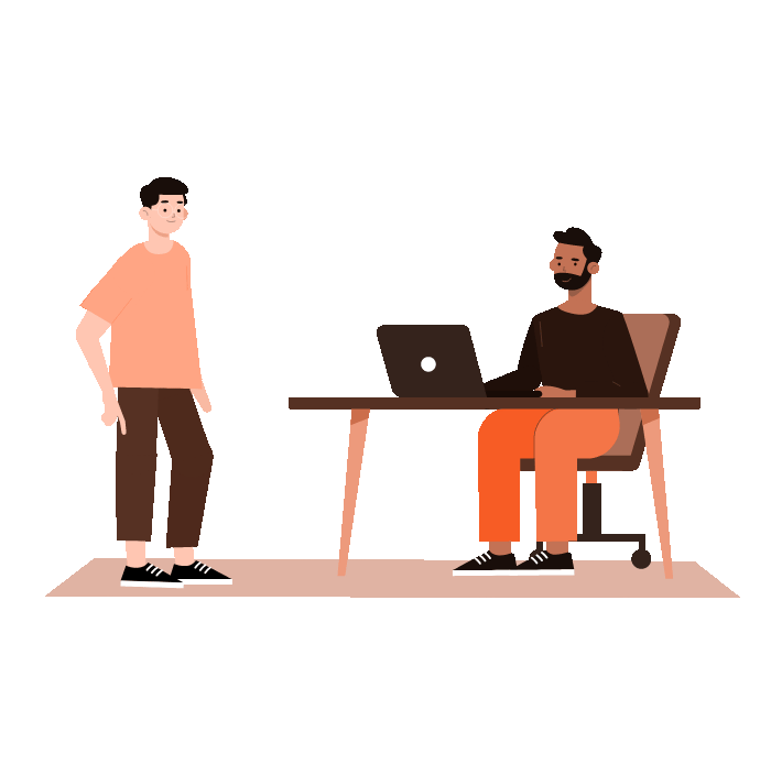 Businesspeople strategy planning during meeting.gif