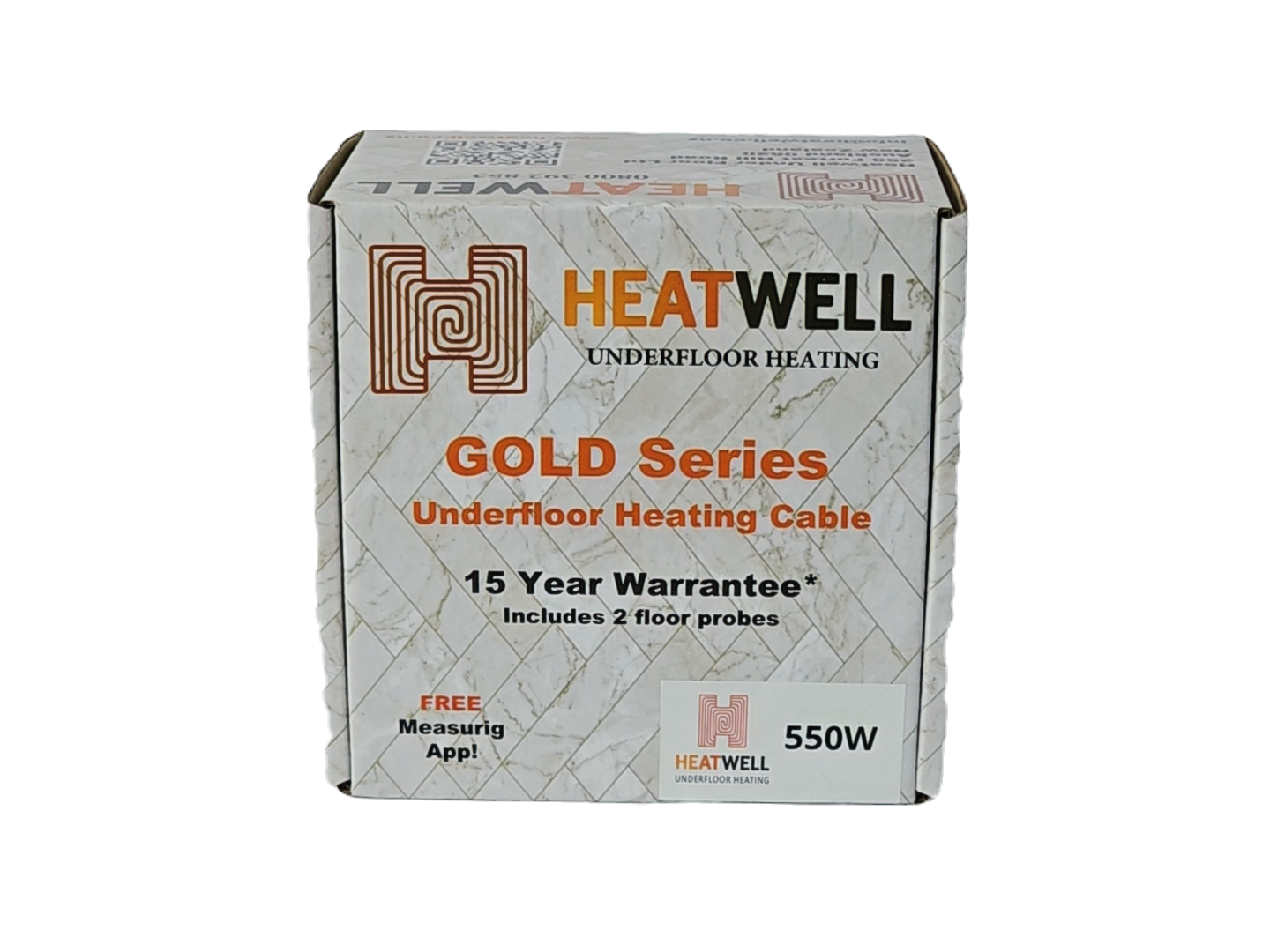 550W underfloor heating cable gold series