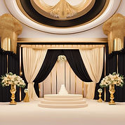 Luxury Event planning design with colors
