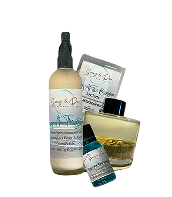 Coastal-inspired home scents – candles, wax melts, and room fragrances