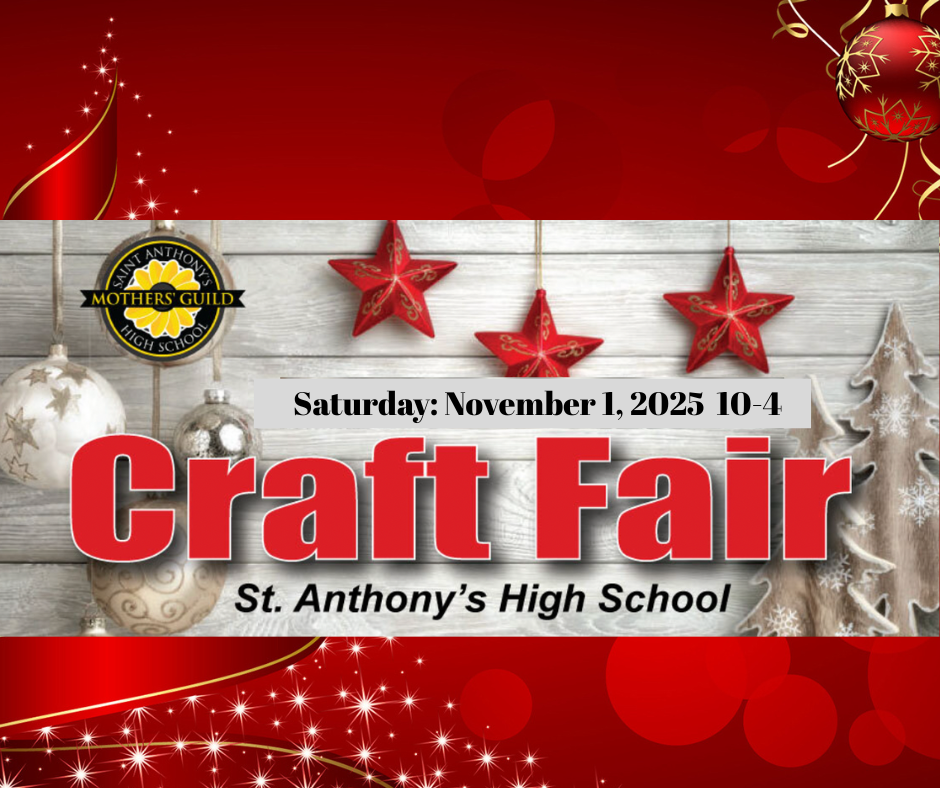 🎁 Join Sonny & Dew for a Sea-Son of Cheer at St. Anthony’s Craft Fair! 🌊✨