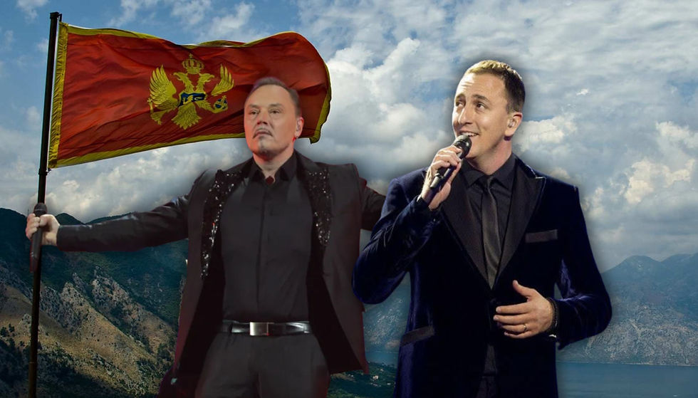 Montenegro: the two entries that broke through to the Eurovision Grand Final