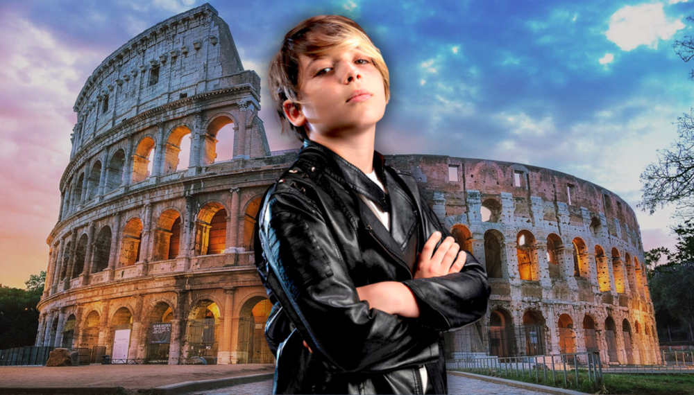 Junior Eurovision 2025 Italy profile: Rockstar by Leonardo Giovannangeli