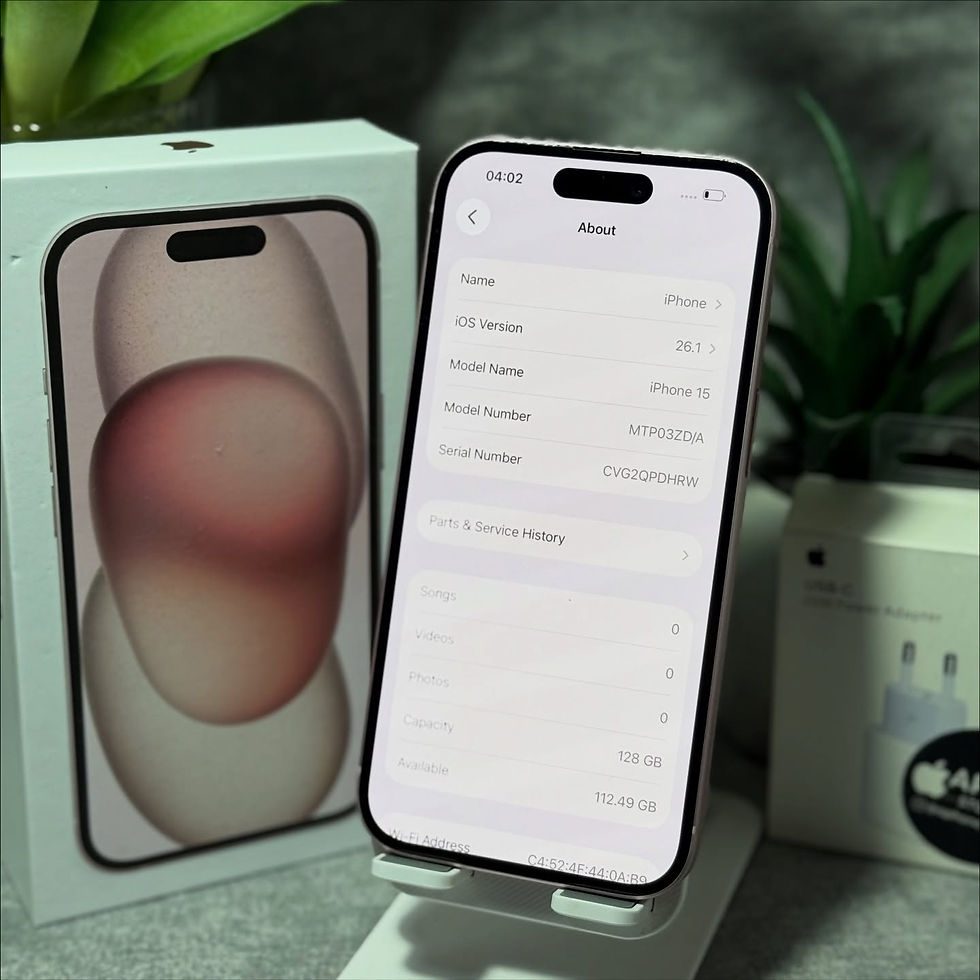 Miniature : Apple iPhone 15 (Modèle Quasi Neuf)