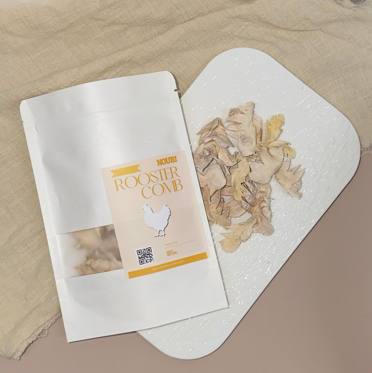 Rooster Comb (Freeze Dried)
