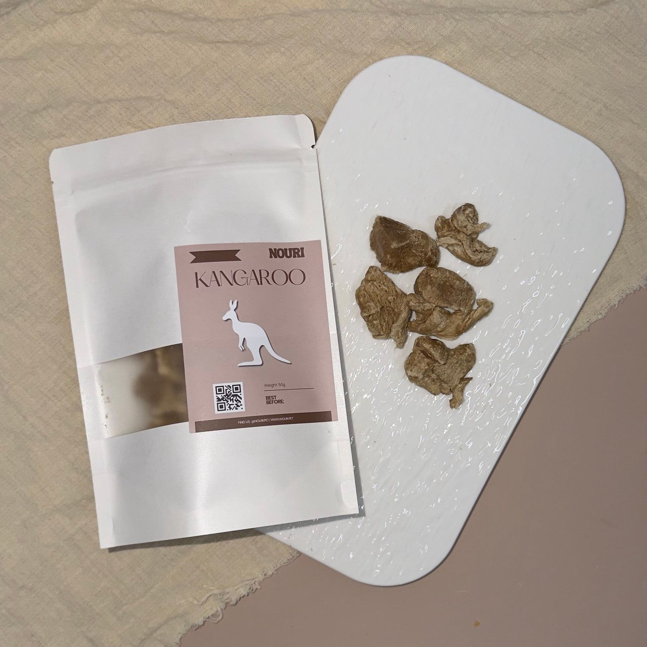 Kangaroo Chunks (Freeze Dried)