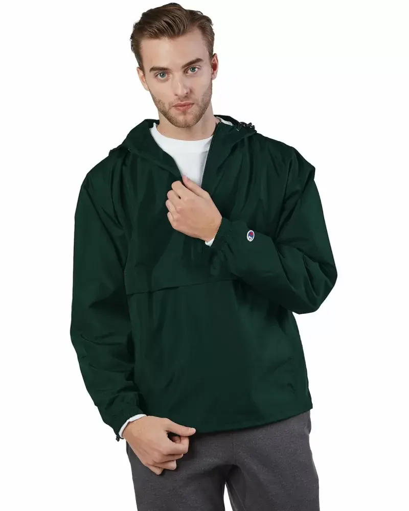 Thumbnail: Champion - Adult Packable Anorak 1/4 Zip Jacket