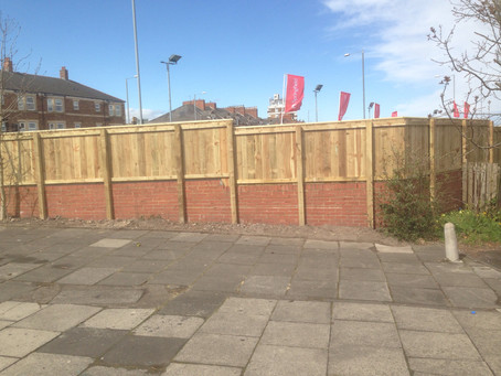 Commercial fencing work undertaken