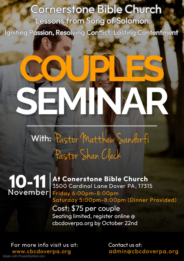 Couples Seminar