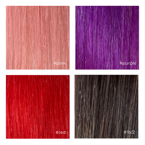 Thumbnail: Russian Double Drawn Human Hair extensions - Nano Tip