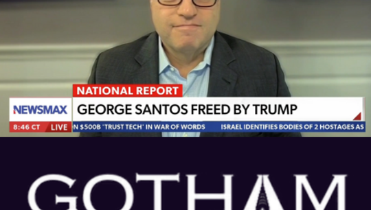 NY Criminal Defense Attorney David Schwartz  ⁨‪@NewsmaxTV‬   Talking About @George Santos Pardon.