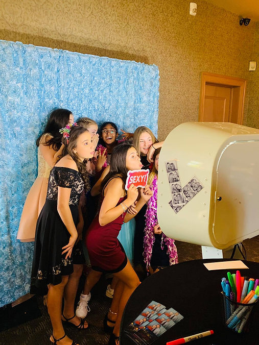 Bat Mitzvah Party Photo Booth