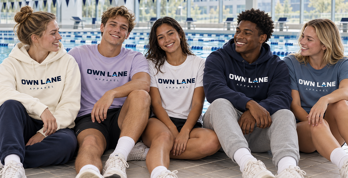 Own Lane team by the pool.png