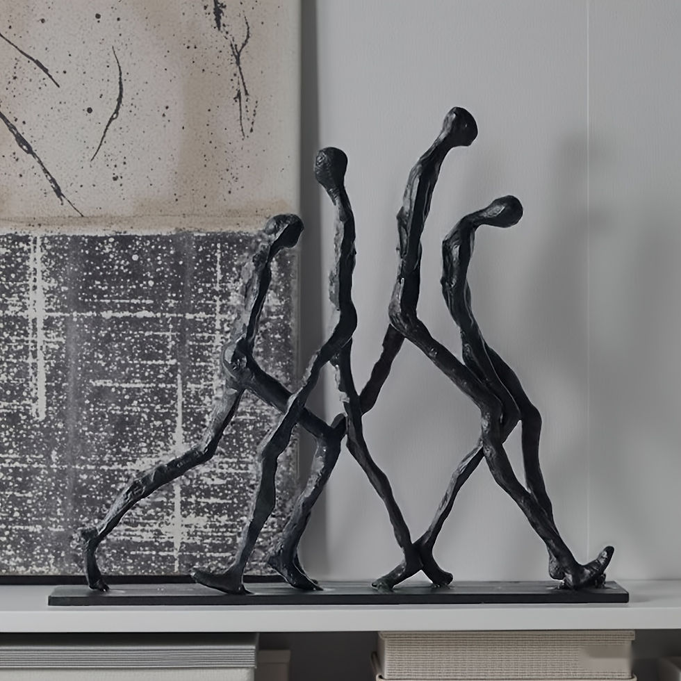 Thumbnail: Ascension of Man Abstract Metal Sculpture