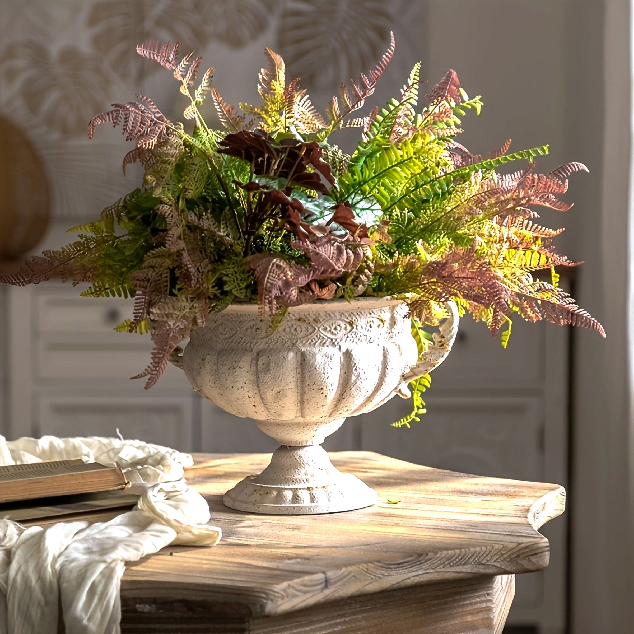French Country Table Centerpiece Vase