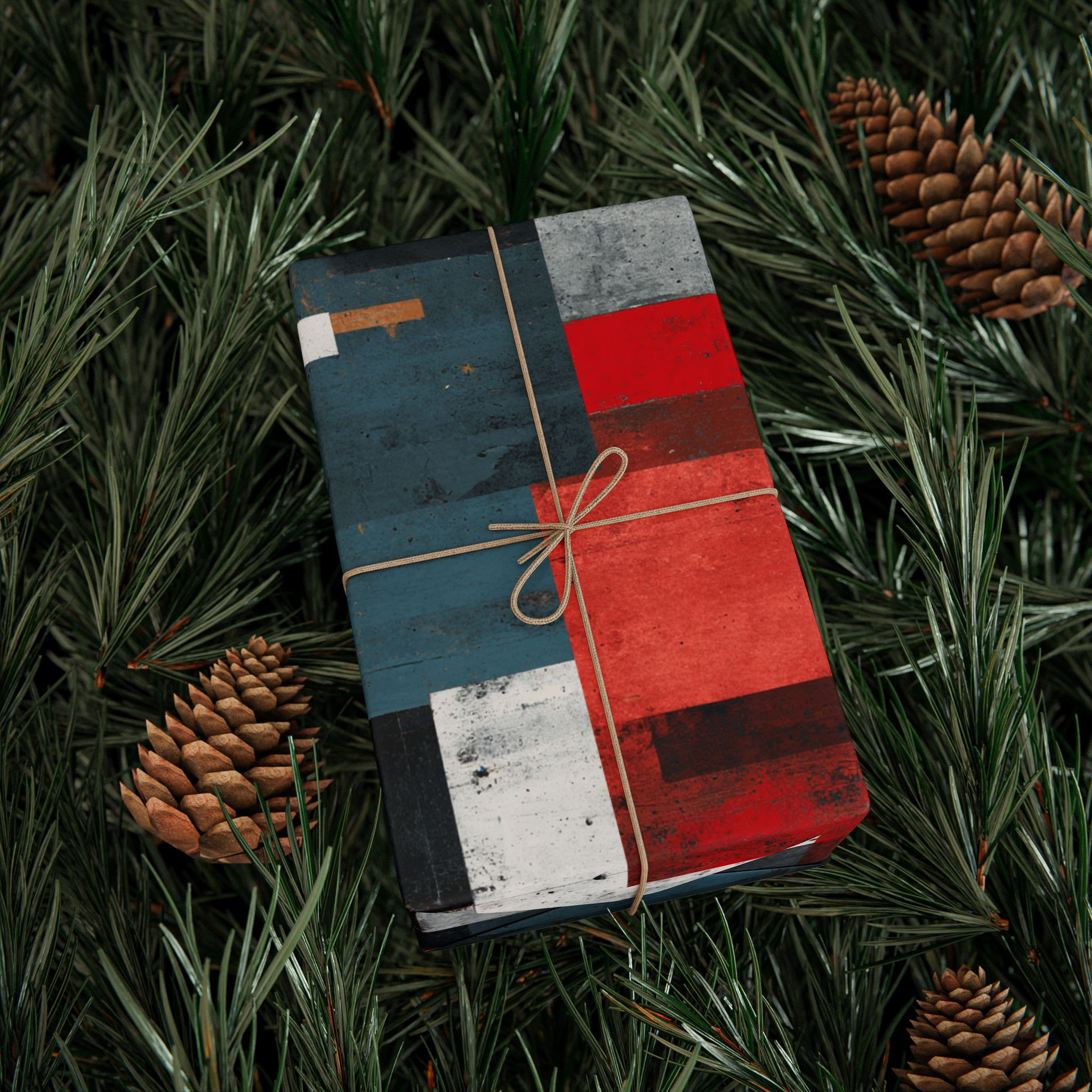 Abstract Expressionism #10 Wrapping Paper | Contemporary gift wrap