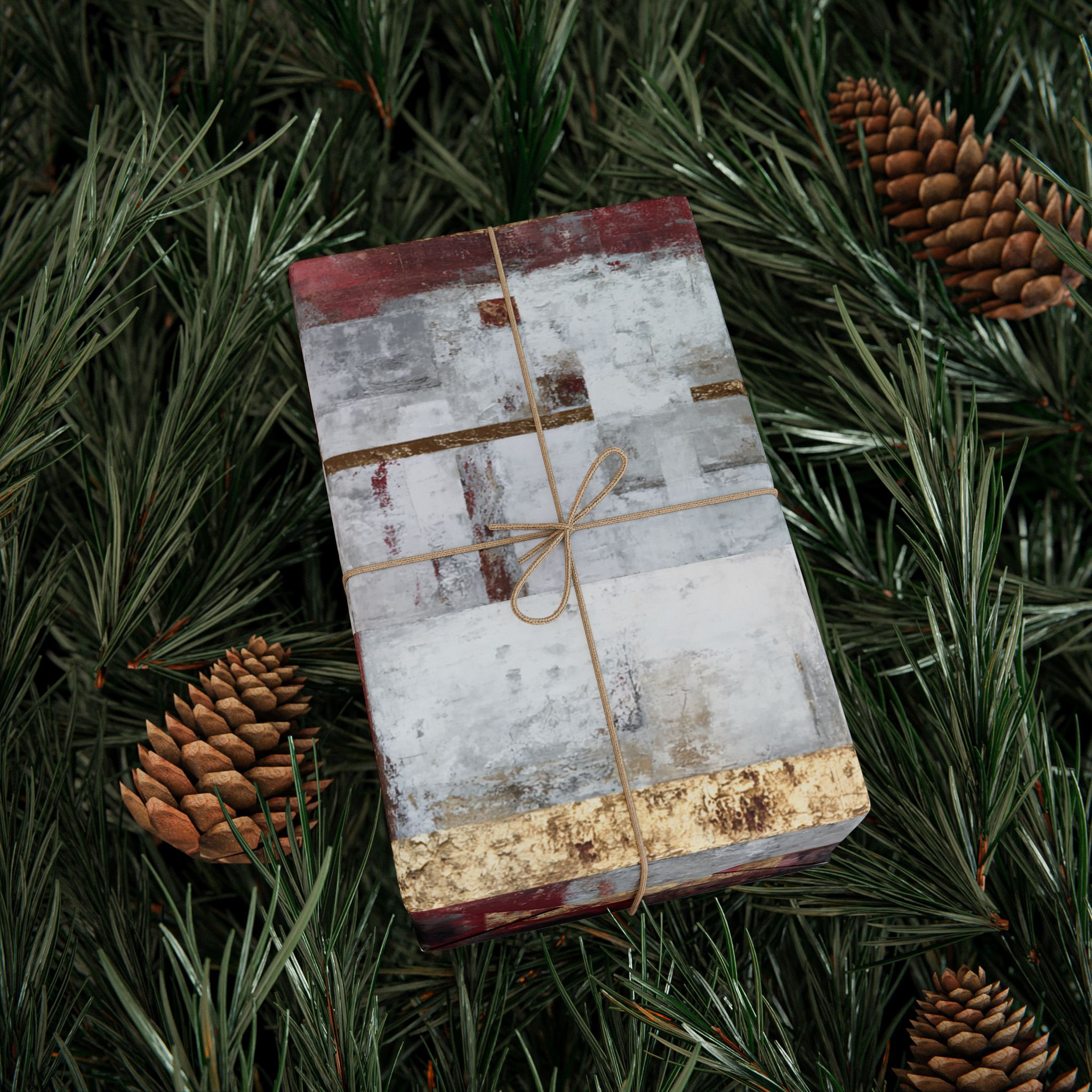 Abstract Expressionism #19 Wrapping Paper | Contemporary gift wrap