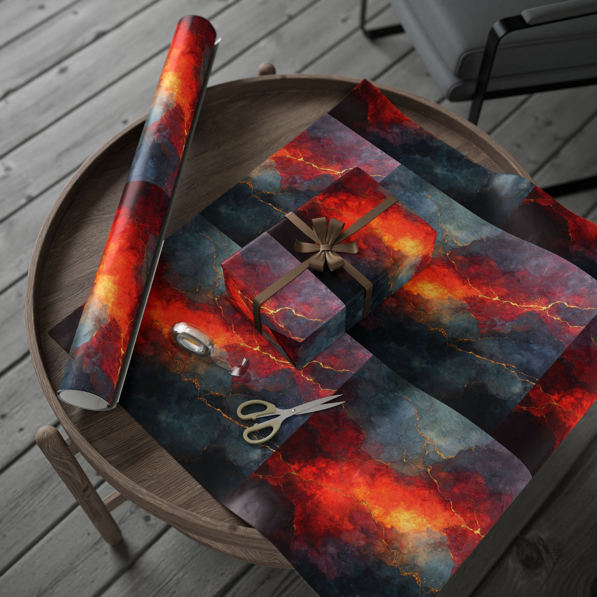 Abstract Expressionism #22 Wrapping Paper | Contemporary gift wrap