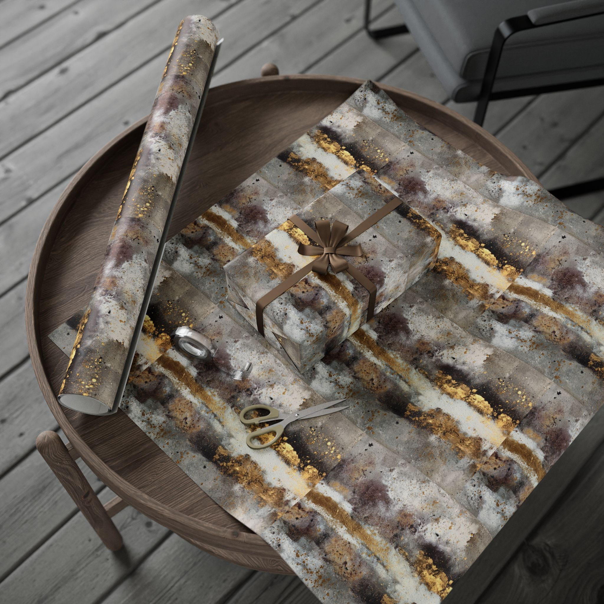 Abstract Expressionism #3 Wrapping Paper | Contemporary gift wrap