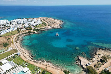 Aerial of Turtle Bay