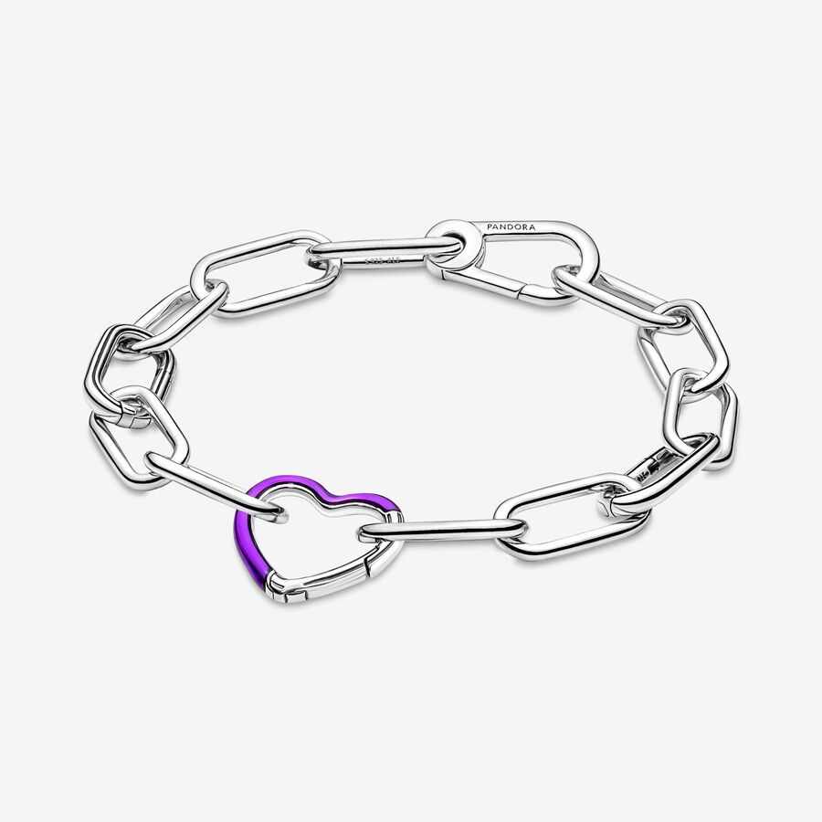 Miniatura: Pandora ME Bright Purple Heart Openable