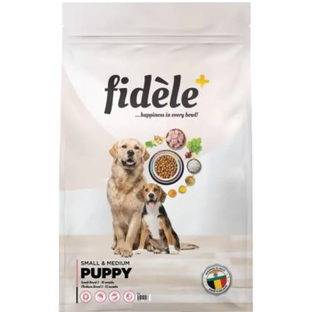 Fidele Plus Small and Medium Puppy Dry Food 1Kg