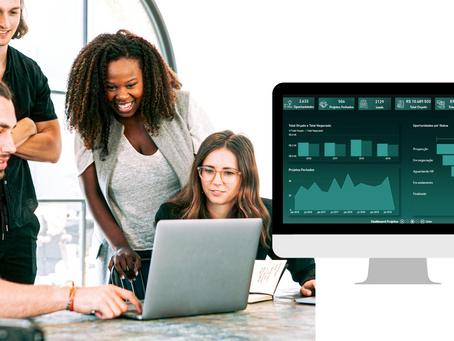 Dashboard de Projetos, Power BI e Python