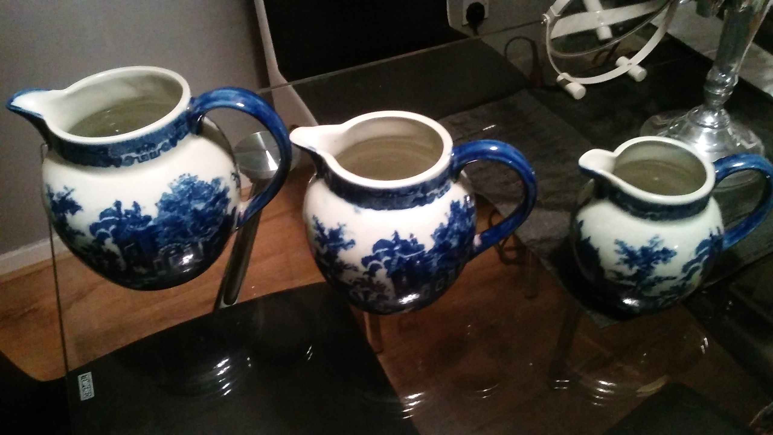 TRIO OF JUGS