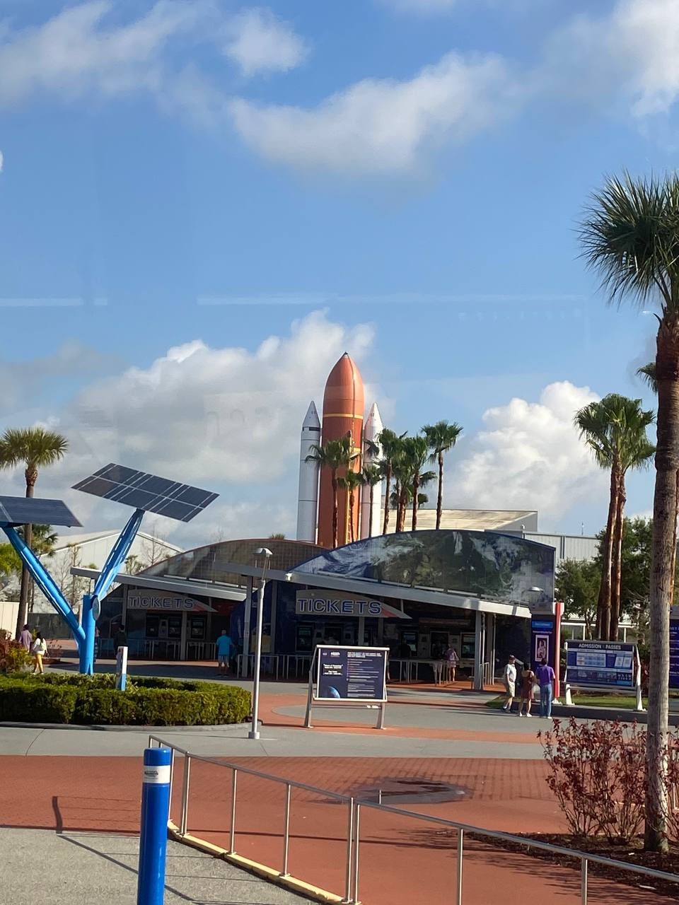Vista del Centro Espacial