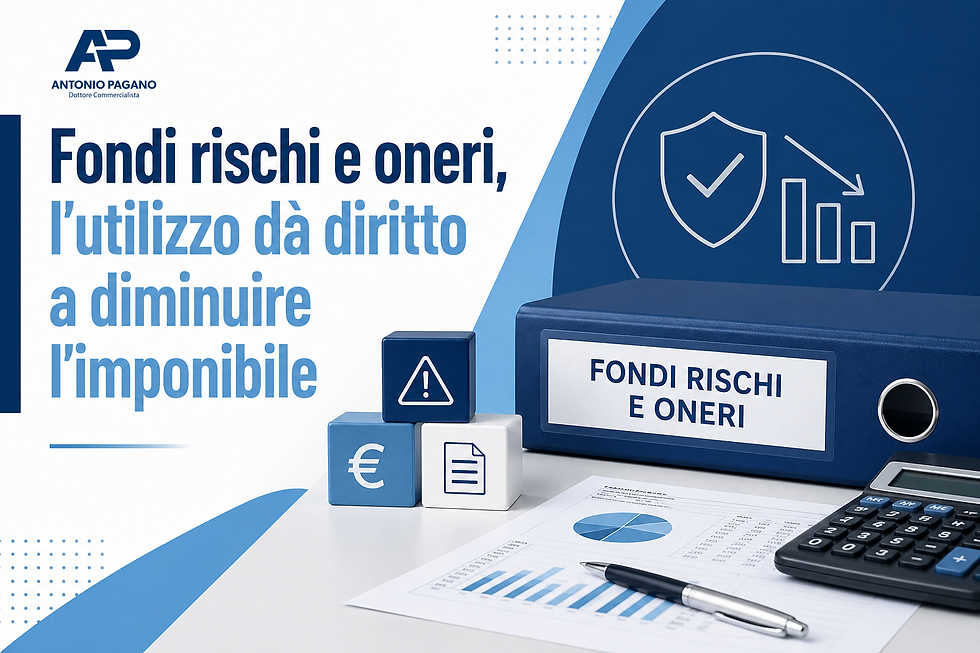 Fondi rischi e oneri, l’utilizzo dà diritto a diminuire l’imponibile
