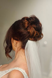 high bun updo